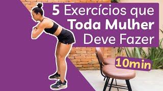 Toda Mulher Deve fazer esse Treino em Casa