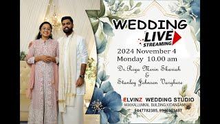 WEDDING OF Dr ; RIYA & STANLEY