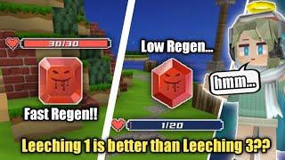 Leeching Level 1 is Better than Leeching Level 3?? [Blockman Go Bedwars]