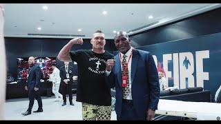 Holyfield in Saudi Arabia: Meeting Boxing Legends & Football Stars at Usyk vs Fury #riyadhseason