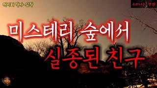 미스테리한 숲에서 실종된 친구_숲 속 노인의 정체는? (오디오북|자막) Detective 推理小説 すいりしょうせつ [공포 미스테리 극장] 소리나는 책방 창작 스토리