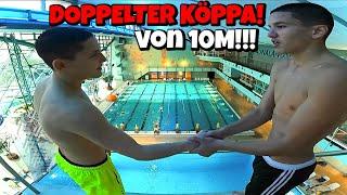 INDOOR 10M TURMSPRINGEN mit CENGIZ & seinen FRIENDS