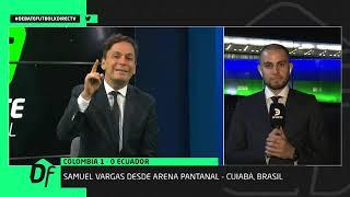 Pelea con periodista colombiano que achicó a Ecuador.