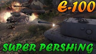 Men of War Assault Squad 2 - 7 E100 vs 25 SUPER PERSHING - 1946 - Editor Scenario #60