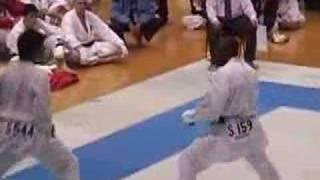 Alex Ndem (USA) SKIF Heavyweight Kumite Match Tokyo 2006