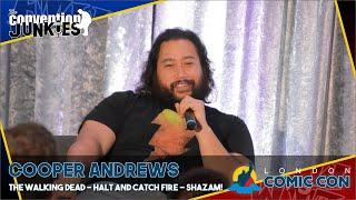 Cooper Andrews (Walking Dead, Halt & Catch Fire, Shazam!) London Comic Con 2019 Q&A Panel