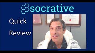 Socrative quick review for teachers