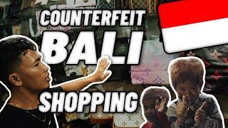 Shopping for LUXURY counterfeit items for CHEAP in the streets of Bali, Indonesia 