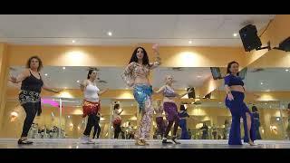 חוג ריקודי בטן ברמת גן עם גל שמרון  Gal Shimron belly dance class