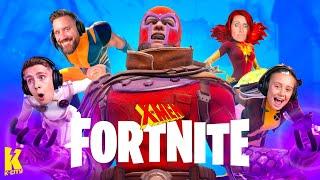 X-Men Challenge in FORTNITE (Free Magneto!)