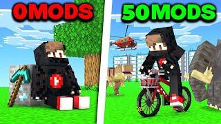 Installing "50 Mods" in Minecraft 