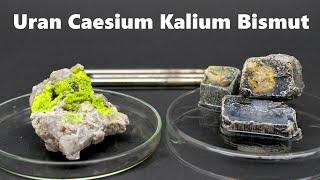 Wie Radioaktiv sind CAESIUM und URAN?  FH Aachen Nuklearchemie  [𝟰𝗞] | JJChemistry