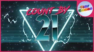 Skip Counting By 21 Song | Tiny Tunes