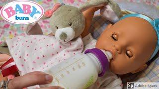 Baby Born Soft Touch Doll Nap Routine  Playing, Feeding, Changing & Name Reveal 