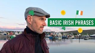 Basic phrases in Irish language