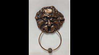 Casting a Labyrinth Door Knocker - #shorts