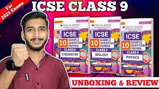 Oswaal Sample Papers ICSE Class 9 2025  | Unboxing & In-Depth Review! 