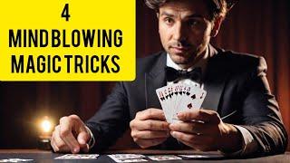 4 Easy Magic Tricks | REVEALED |