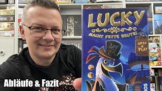 Lucky (Kosmos) - ein weiteres Spiel der Open & Play Reihe mit einfachen Regeln