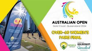 2024 Australian Open - Over-60's Women's Pairs - Final