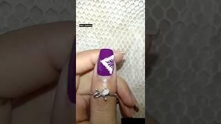 nailart using safetypin  #notoolnailart #nailartwithouttools #trending #shorts