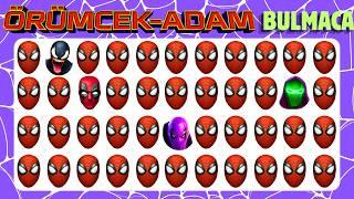 Farklı Olanı Bul️Örümcek Adam Özel - 30 Özel Bilmece 🟡 Spider-Man Film Bilmece 🟢Film Bulmaca 