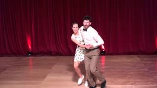 ESDC 2015 - Open Lindy Hop Classic Showcase - Finals - Giulio Parise & Jana Grulichová