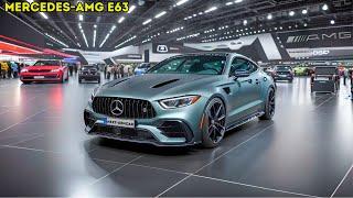 NEW 2025 Mercedes-AMG E63 S Finally Revealed - Interior and Exterior!