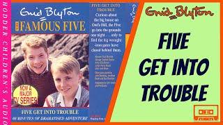 Five get into Trouble Enid Blyton Audiobook Famous Five Abridged Audio 1995 (Tape HH426)