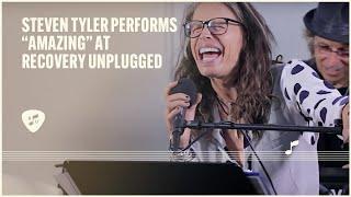 Steven Tyler performs "Amazing" at Recovery Unplugged Behavioral Health