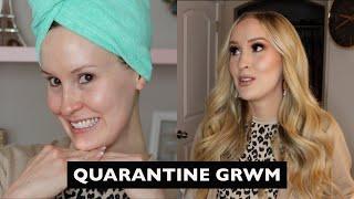 QUARANTINE GRWM | 0 - 100 GLAM | MERRIE MAKEUP ARTIST