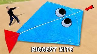 We Make World's Biggest Kite - 100% Flying | सबसे बड़ी पतंग 🪁🪁🪁