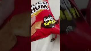 MOBY CHOCO CHUM CRUNCHY SNACK #asmr #satisfyingtastesound #chocolate flavor #yummy #trending #short