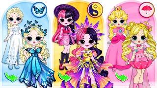 Fashion Show Contest: Impressive Outfit For Elsa, Draculaura & Peach | 30 DIY Arts & Paper Crafts