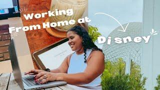 Let's Work My Remote Job From Disney World! Riviera Resort | Epcot | Trying San Angel Inn