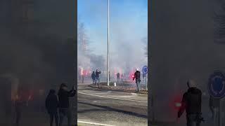 @TribuneZuid #awaydays #derbyday