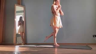 Stretching yoga flow   Yoga in Skirt Challenge #000