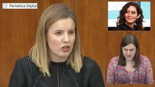 Jimena González, diputada trans de Más Madrid, insulta a Ayuso y Elisa Vigil (PP) le da la del pulpo