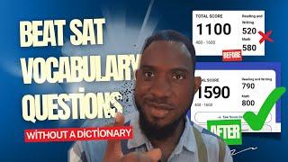 Beat SAT Vocabulary Questions Without a Dictionary | 3 Proven Strategies