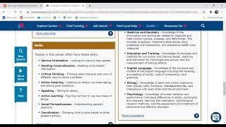 CareerOneStop How-To
