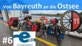 Radreise 2024 von Bayreuth an die Ostsee | #6 von Dessau nach Trebitz | Elbe-Radweg | D11-Radweg