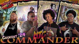 MTG Commander Gameplay | The Cookout ‘24 | RawMagicGroup vs  Blackneto | TTJ ep67