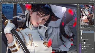 Atago Painting Process