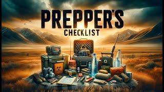 The Prepper's Checklist: Item by Item #prepping