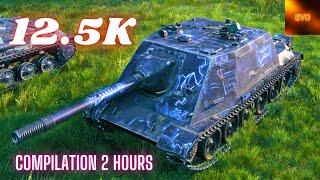 WZ-113G FT  12.5K Damage & FV4005 Stage II 12K Damage etc  World of Tanks