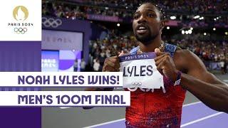 WHAT A RACE!  | Men's 100m Final | #Paris2024 Highlights