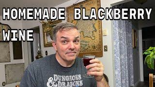 How To Make Wine From Any Fruit! Homemade Black Berry Country Wine