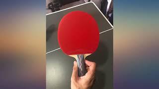 DHS HURRICANE-II Tournament Ping Pong Paddle, Table Tennis Racket - Shakehand with a KAMTS