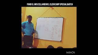 Food SI , Clerkship, Miscellaneous Special Batch.....#motivation @MRGSClasses #wbpsc #foodsi2023