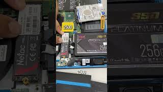 KENAPA HARUS SSD SATA KALAU LAPTOPMU PUNYA SLOT NVME !!! #shorts #viral #fypシ゚ #servis #laptopjogja